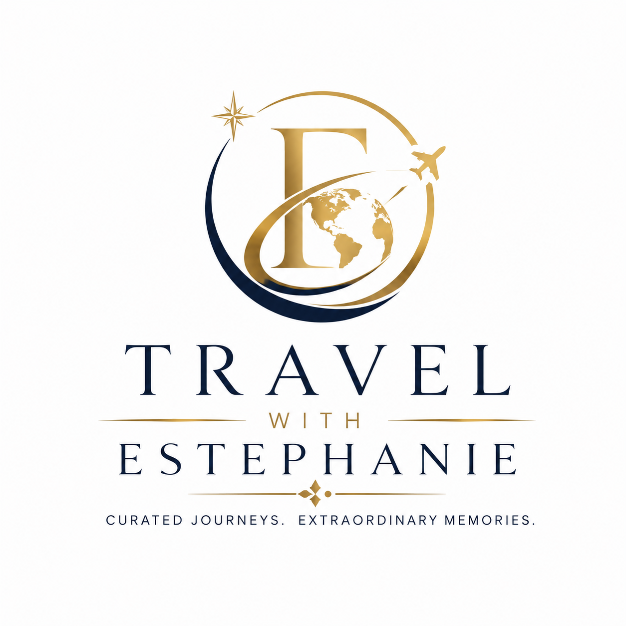 Travel with Estephanie Logo